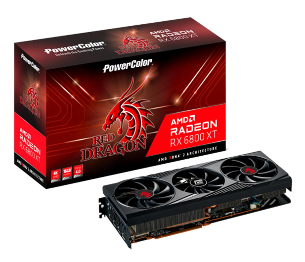 PowerColor Radeon RX 6800 XT Red Dragon OC 16GB GDDR6